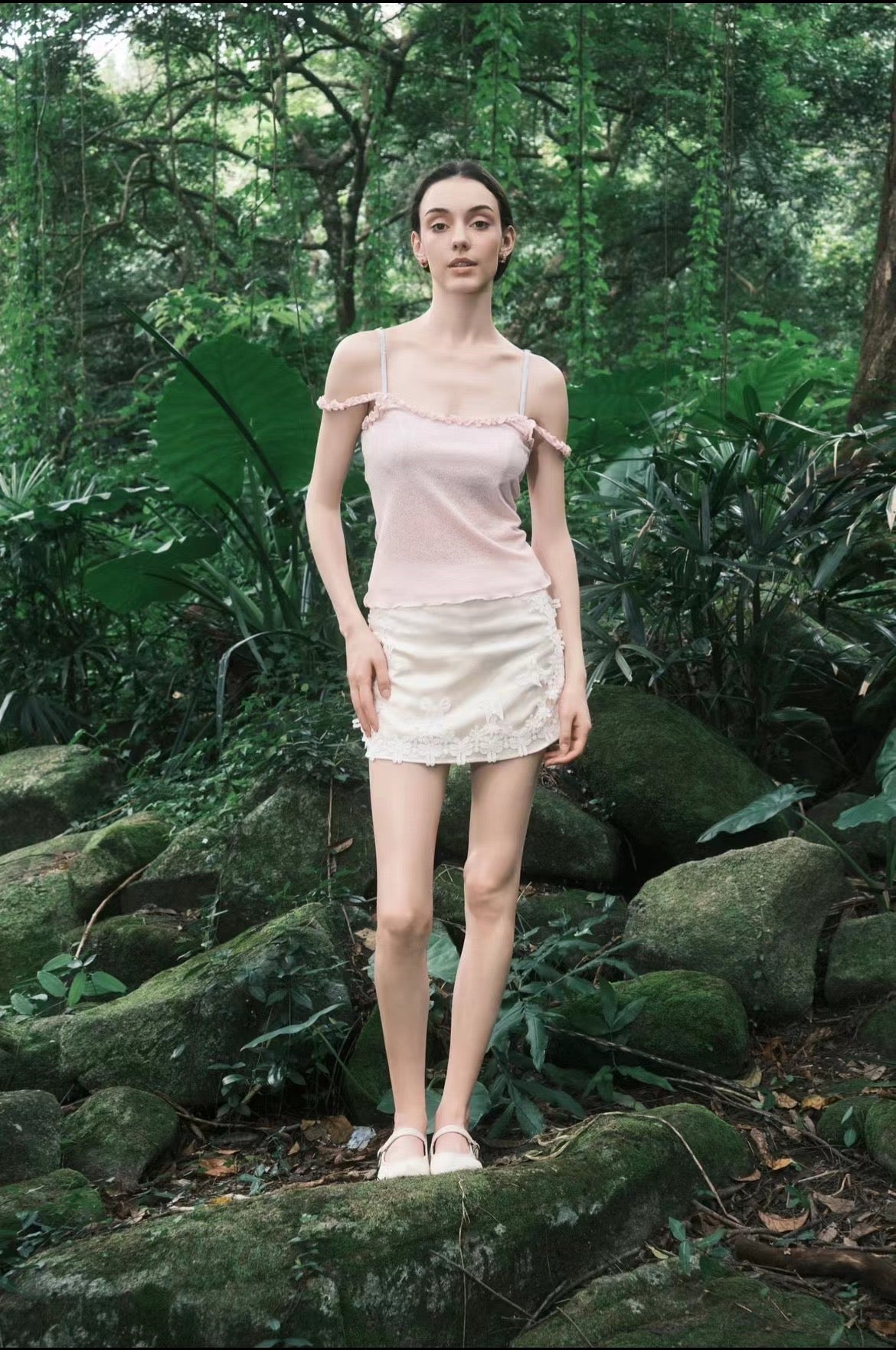 Jacques Cami Top - Soft Pink