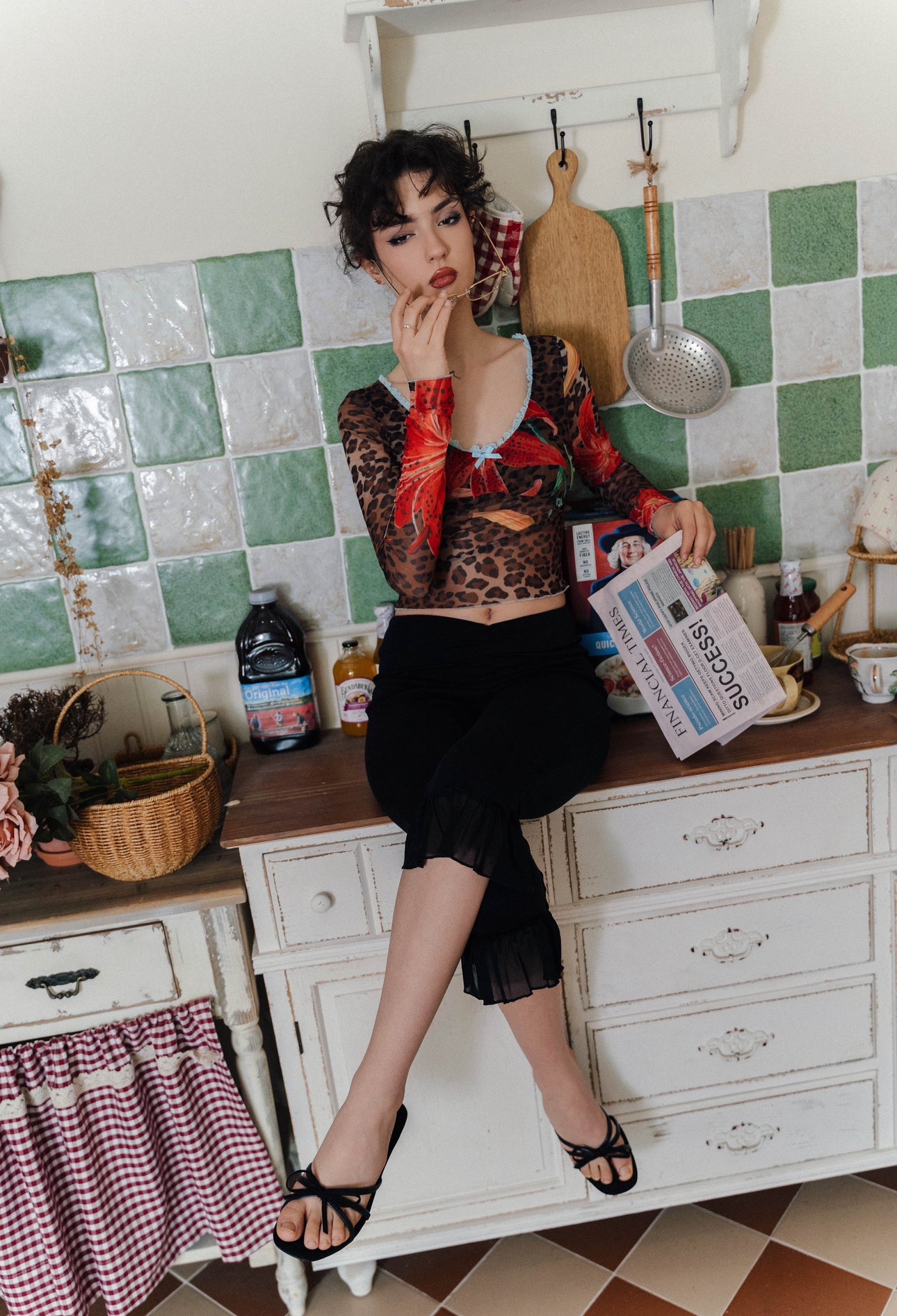 Leopard Print Top