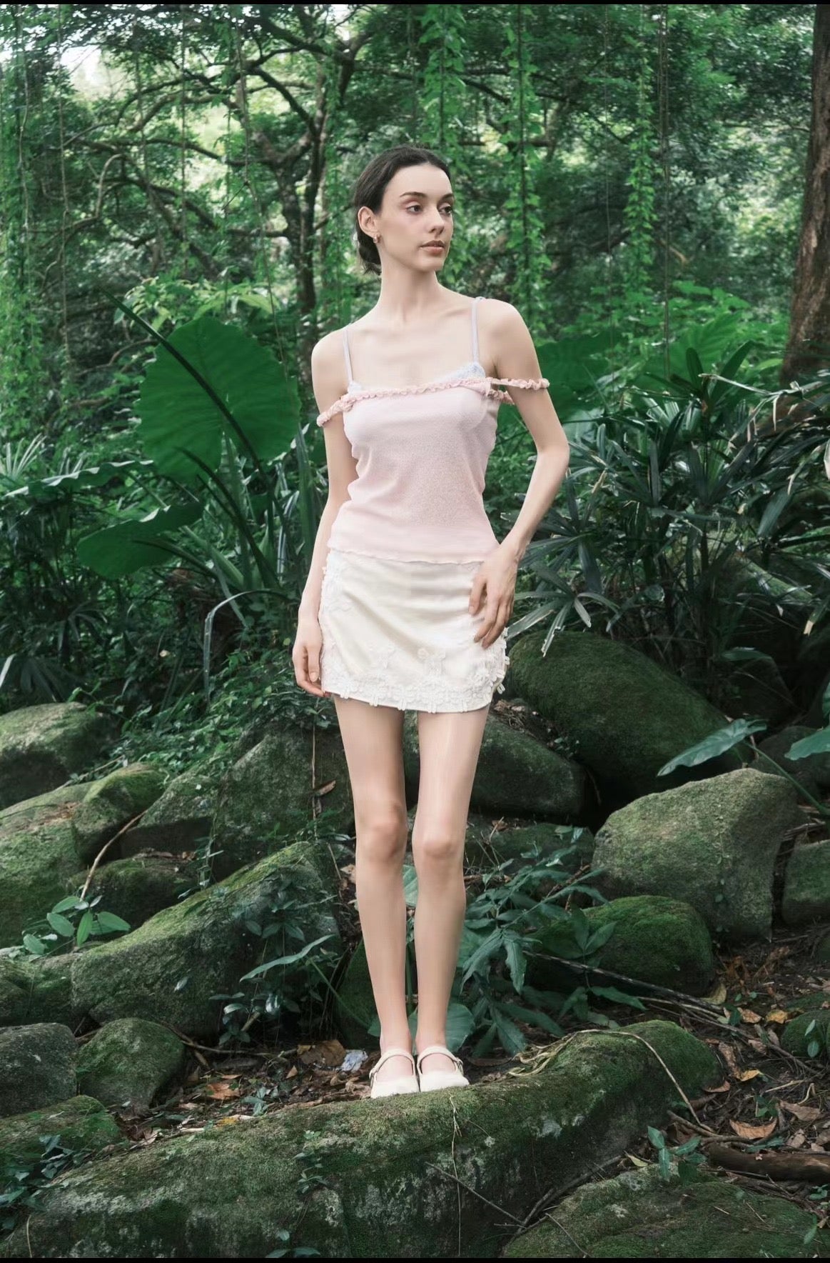 Jacques Cami Top - Soft Pink