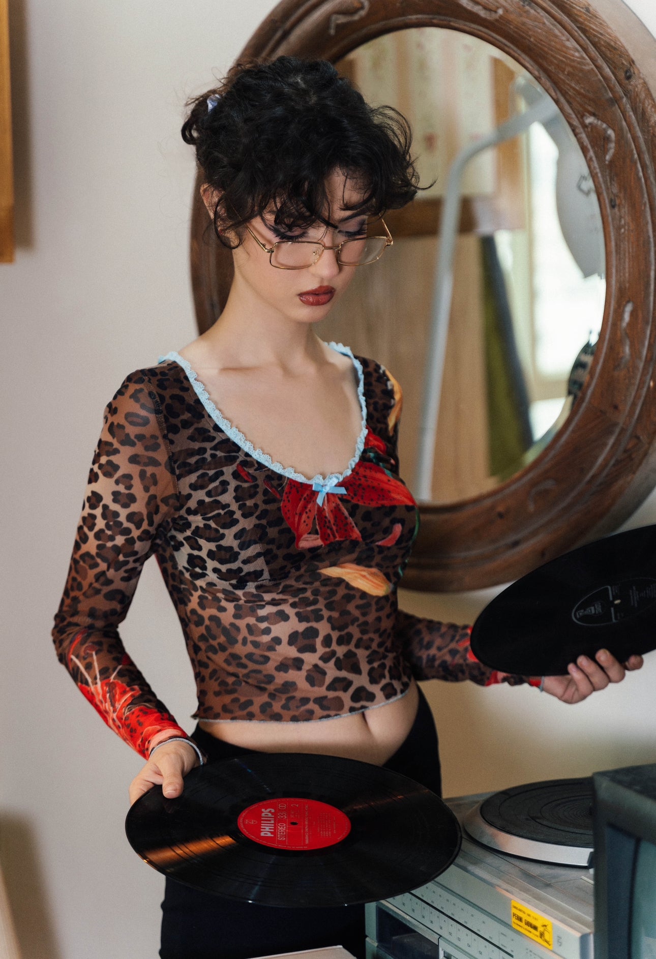 Leopard Print Top