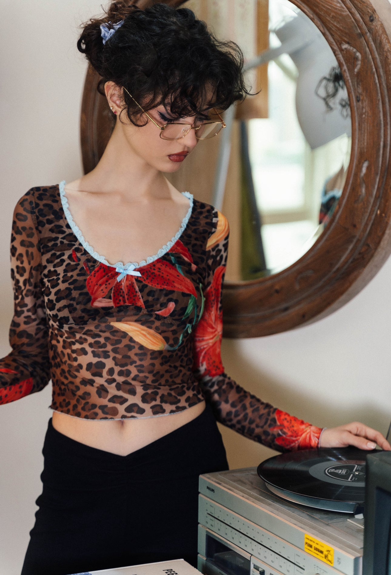 Leopard Print Top
