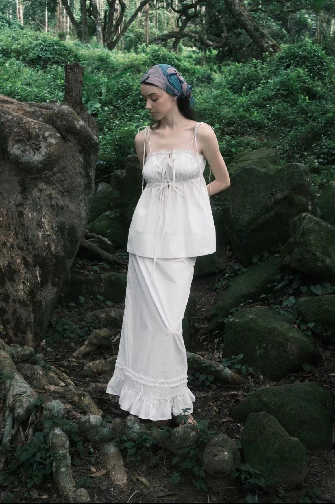Alain Maxi Skirt