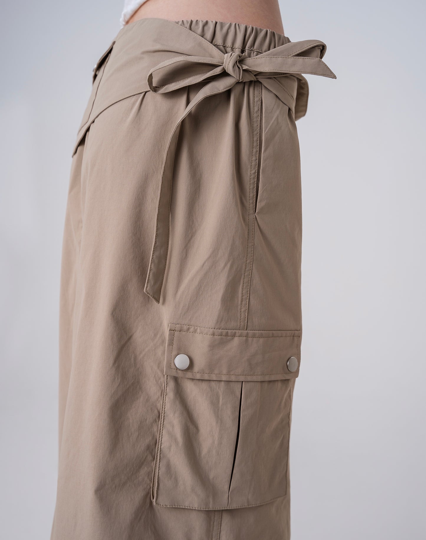 Jumbo midi skirt