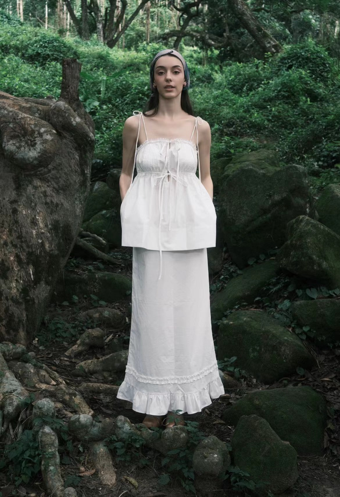 Alain Maxi Skirt