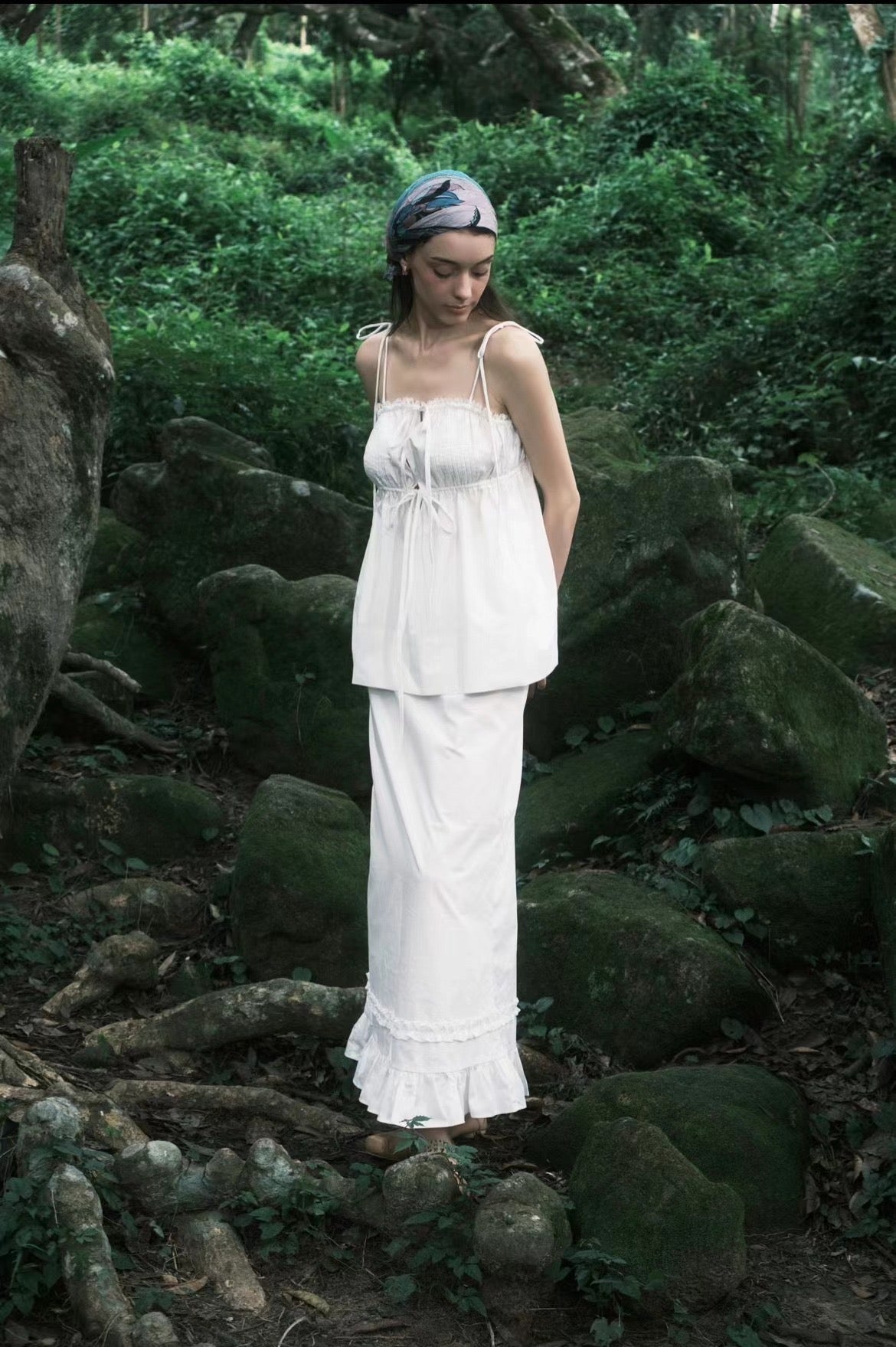 Alain Maxi Skirt