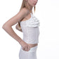 Jayda ruffled fishbone cami top