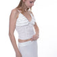 Jayda ruffled fishbone cami top